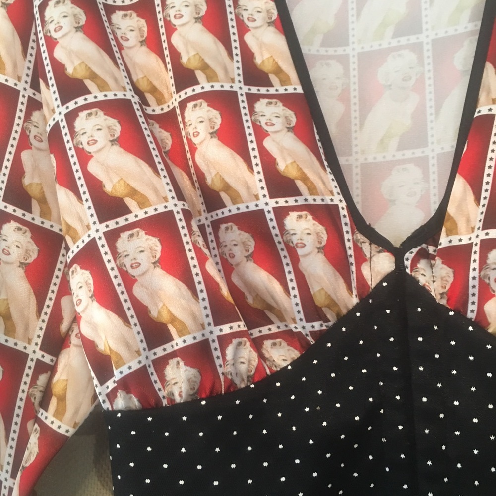 Custom Marilyn Monroe top corset style top